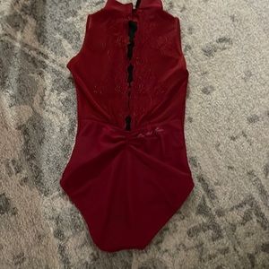 Ballet Rosa red leotard $30 size 8 kids